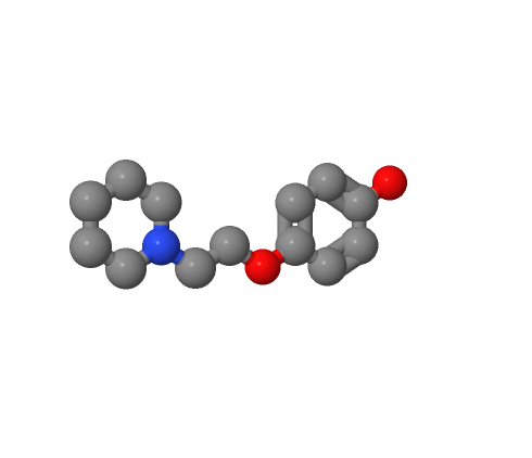 4-[2-(哌啶-1-基)乙氧基]苯酚,4-(2-(PIPERIDIN-1-YL)ETHOXY)PHENOL