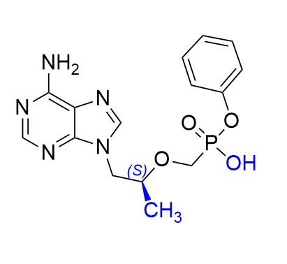 替诺福韦拉酚氨酯杂质40,phenyl hydrogen ((((S)-1-(6-amino-9H-purin-9-yl)propan-2-yl)oxy)methyl)phosphonate