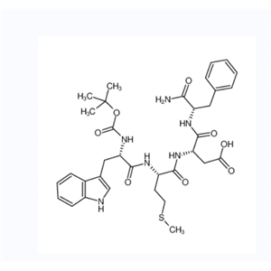 叔丁氧羰基-色氨酰-蛋氨酰-天冬氨酰-苯丙氨酰胺,BOC-TRP-MET-ASP-PHE-NH2