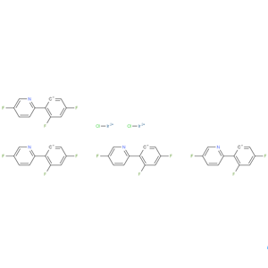 二μ-氯四[3,5-二氟-2-(5-氟-2-吡啶基-κN)苯基-κC]二铱