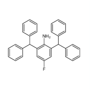 2,6-双(二苯甲基)-4-氟苯胺,2,6-bis(diphenylmethyl)-4-fluoroaniline
