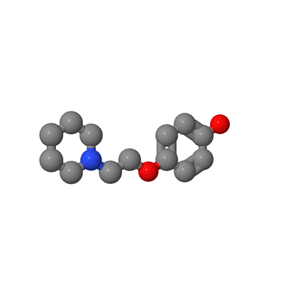 4-[2-(哌啶-1-基)乙氧基]苯酚,4-(2-(PIPERIDIN-1-YL)ETHOXY)PHENOL