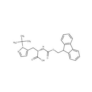 (2S)-N-Fmoc-3-(1-tert-butylpyrazol-4-yl)propanoic acid