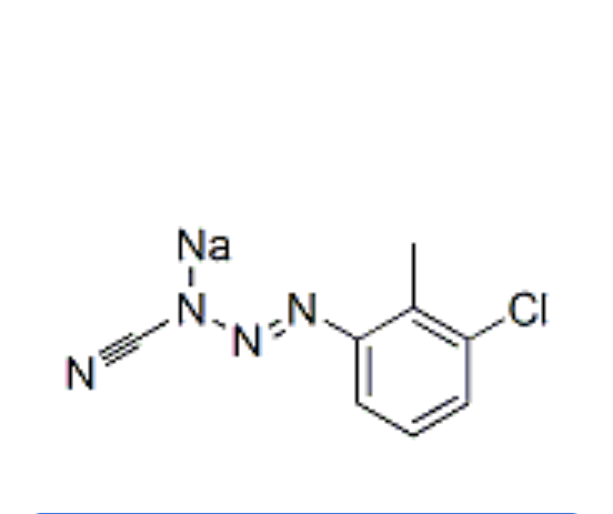 3-(3-chloro-2-methylphenyl)-1-triazene-1-carbonitrile, sodium salt,3-(3-chloro-2-methylphenyl)-1-triazene-1-carbonitrile, sodium salt