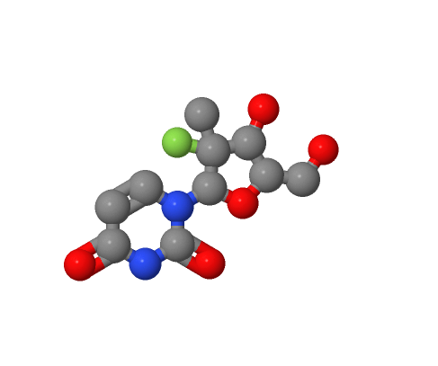 (2'R)-2'-脱氧-2'-氟-2'-甲基脲苷,2'-deoxy-2'-fluoro-2'-C-methyluridine