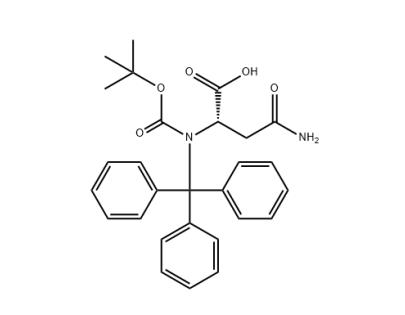 叔丁氧羰基-N-beta-三苯甲基-L-天门冬酰胺,Boc-Asn(Trt)-OH