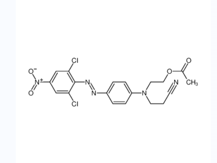 分散橙 30,2-[N-(2-cyanoethyl)-4-[(2,6-dichloro-4-nitrophenyl)diazenyl]anilino]ethyl acetate