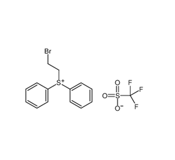 (2-溴乙基)二苯基锍三氟甲烷磺酸盐,(2-BroMoethyl)diphenylsulfoniuM TrifluoroMethanesulfonate