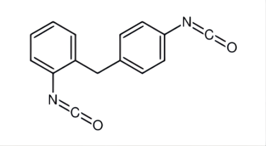 1-异氰酸根-2-[(4-异氰酸根苯基)甲基]苯,o-(p-Isocyanatobenzyl)phenyl isocyanate