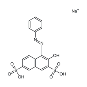 (4Z)-3-氧代-4-(苯基亚肼基)-3,4-二氢-2,7-萘二磺酸