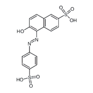 6-羥基-5-[(4-磺基苯基)偶氮]萘-2-磺酸