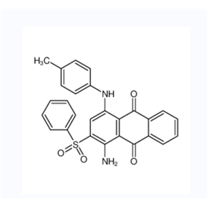 1-氨基-4-[(4-甲基苯基)氨基]-2-(苯基磺酰基)蒽醌,1-amino-2-(benzenesulfonyl)-4-(4-methylanilino)anthracene-9,10-dione