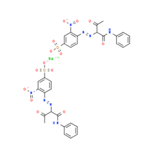 barium bis[3-nitro-4-[[1-(phenylcarbamoyl)acetonyl]azo]benzenesulphonate],barium bis[3-nitro-4-[[1-(phenylcarbamoyl)acetonyl]azo]benzenesulphonate]