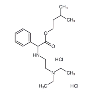 alpha-(2-二乙基氨基乙胺)苯乙酸异戊酯二盐酸盐