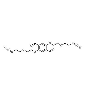 1,4-Benzenedicarboxaldehyde, 2,5-bis[2-(2-azidoethoxy)ethoxy]-