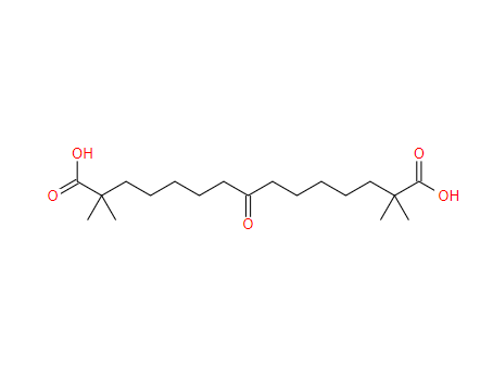 2,2,14,14-四甲基-8-氧代十五烷二酸,2,2,14,14-tetramethyl-8-oxopentadecanedioic acid