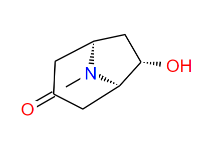 6-羟基托品酮,6-Hydroxy-8-methyl-8-azabicyclo[3.2.1]octan-3-one