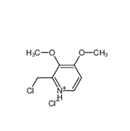 2-氯甲基-3,4-二甲氧基吡啶盐酸盐,2-Chloromethyl-3,4-dimethoxypyridinium chloride