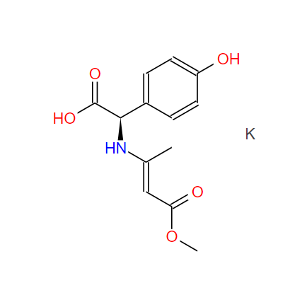 D-(-)-对羟基苯甘氨酸邓钾盐,D-(-)-A-4-HYDROXYPHENYLGLYCINE DANE SALT METHYL POTASSIUM