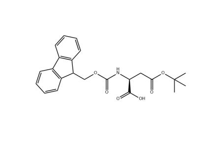 Fmoc-L-天冬氨酸 beta-叔丁酯,Fomc-Asp(OtBu)-OH