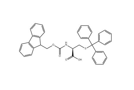 Fmoc-S-三苯甲基-L-半胱氨酸,Fomc-Cys(Trt)-OH