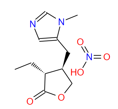 硝化异毛果芸香碱,(3R,4R)-3-ethyl-4-[(3-methylimidazol-4-yl)methyl]oxolan-2-one