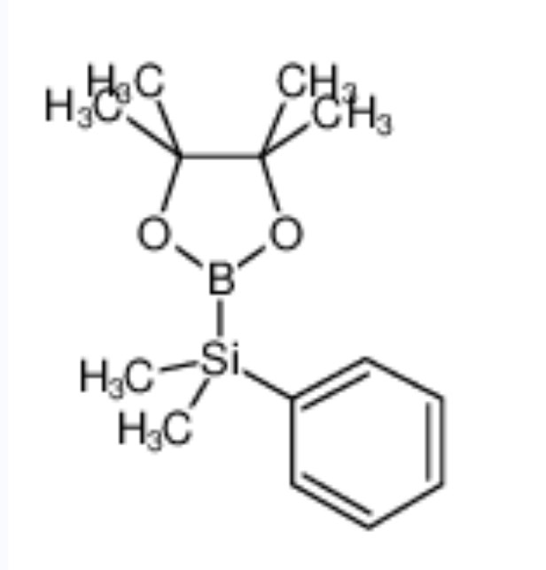 2-(二甲基苯甲硅烷)-4,4,5,5-四甲基-1,3,2-二氧环戊硼烷,dimethyl-phenyl-(4,4,5,5-tetramethyl-1,3,2-dioxaborolan-2-yl)silane