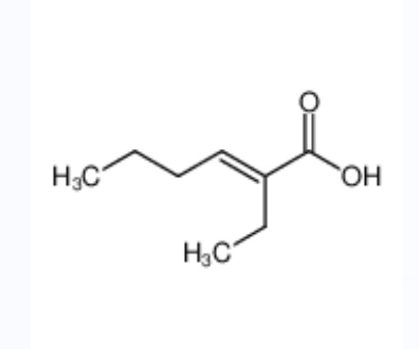 2-乙基-2-己烯酸,2-ethylhex-2-enoic acid