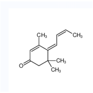 (E,Z)-4-(2-丁烯亚基)-3,5,5-三甲基环己-2-烯-1-酮,(4E)-4-[(Z)-but-2-enylidene]-3,5,5-trimethylcyclohex-2-en-1-one