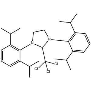 1,3-双[2,6-双(1-甲基乙基)苯基]-2-(三氯甲基)咪唑烷,1,3-Bis[2,6-bis(1-methylethyl)phenyl]-2-(trichloromethyl)-imidazolidine