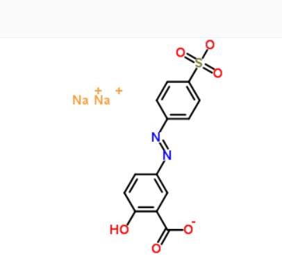 媒介黄 10,5-(4-Sulfophenylazo)salicylic Acid Disodium Salt