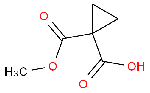 1,1-环丙基二甲酸单甲酯,1-methoxycarbonylcyclopropane-1-carboxylic Acid