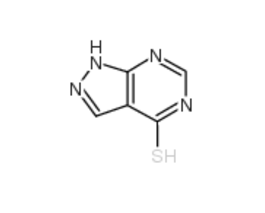 巯异嘌呤,4H-Pyrazolo[3,4-d]pyrimidine-4-thione,1,5-dihydro-