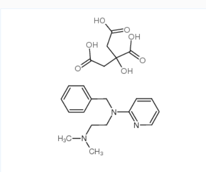 曲吡那敏柠檬酸盐,TRIPELENNAMINE CITRATE