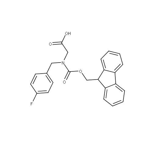 Fmoc-N-(4-F)Bzl-Gly-OH