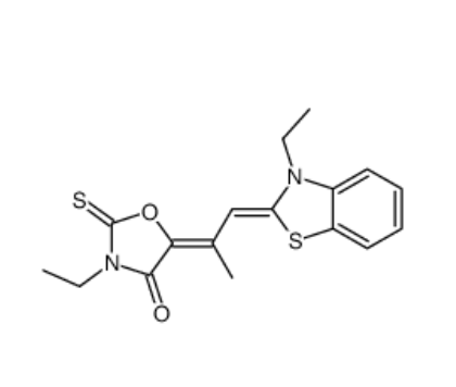 (5Z)-3-ethyl-5-[(1Z)-1-(3-ethyl-1,3-benzothiazol-2-ylidene)propan-2-ylidene]-2-sulfanylidene-1,3-oxazolidin-4-one