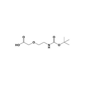 叔丁氧羰基-PEG1-乙酸