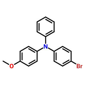 4-溴-N-(4-甲氧基苯基)-N-苯基-苯胺,4-bromo-N-(4-methoxyphenyl)-N-phenyl-Benzenamine
