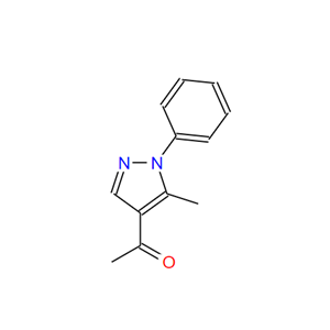 4-乙酰-5-甲基-1-苯基吡唑,4-acetyl-5-methyl-1-phenylpyrazole