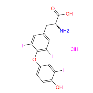 6138-47-2 O-(4-羟基-3-碘苯基)-3,5-二碘-L-酪氨酸盐酸盐