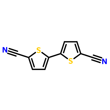 2,2'-二噻吩]-5,5'-二甲腈,2,2'-Bithiophene]-5,5'-dicarbonitrile