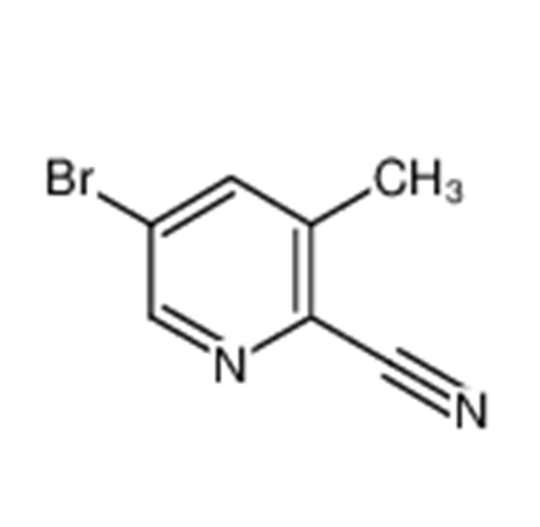 5-溴-3-甲基吡啶-2-甲腈,5-bromo-3-methylpicolinonitrile