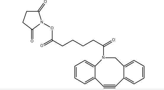 二苯基环辛炔-琥珀酰亚胺酯二苯基环辛炔-琥珀酰亚胺酯二苯基环辛炔-琥珀酰亚胺酯,DBCO-C6-NHS ester