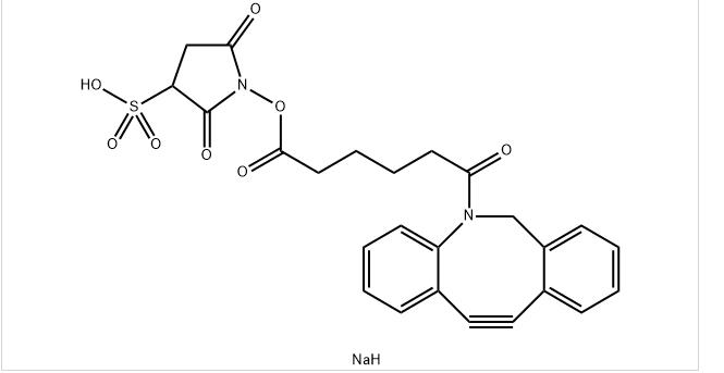 磺化二苯基环辛炔-琥珀酰亚胺酯,DBCO-sulfo-NHS ester