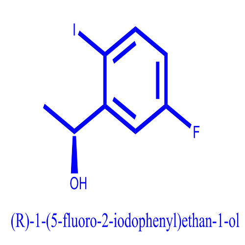 (R)-1-(2-碘-5-氟苯基）乙醇,(R)-1-(5-fluoro-2-iodophenyl)ethan-1-ol