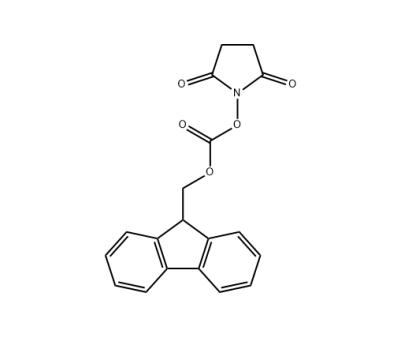 9-芴甲基-N-琥珀酰亚胺基碳酸酯(Fomc-osu),N-(9-Fluorenylmethoxycarbonyloxy)succinimide(Fomc-osu)