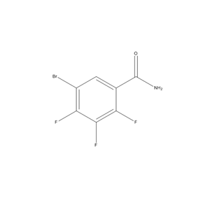 5-溴-2,3,4-三氟苯甲酰胺,5-bromo-2,3,4-trifluorobenzamide