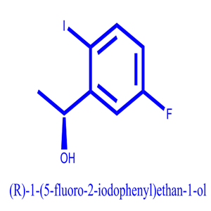(R)-1-(2-碘-5-氟苯基）乙醇,(R)-1-(5-fluoro-2-iodophenyl)ethan-1-ol