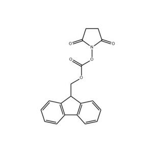 9-芴甲基-N-琥珀酰亚胺基碳酸酯(Fomc-osu),N-(9-Fluorenylmethoxycarbonyloxy)succinimide(Fomc-osu)