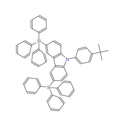 9-(4-叔丁基苯基)-3,6-双(三苯基硅基)-9H-咔唑